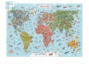 CzuCzu Puzzle Odkrywcy Mapa Świata 300 elementów 7+ 93693