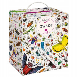 CzuCzu Puzzlove Puzzle Rodzinne Owady 200 elementów 93631