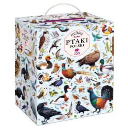 CzuCzu Puzzlove Puzzle Rodzinne Ptaki Polski 200 elementów 93204