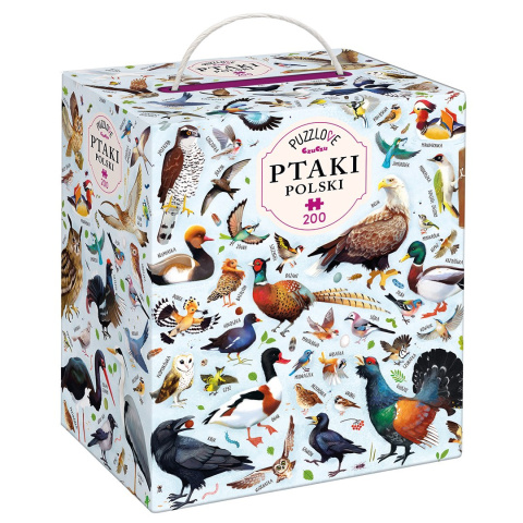 CzuCzu Puzzlove Puzzle Rodzinne Ptaki Polski 200 elementów 93204 CzuCzu Puzzlove Puzzle Rodzinne Ptaki Polski 200 elementów 93204