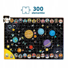 CzuCzu Puzzle Odkrywcy Układ Słoneczny 300 elementów 93846