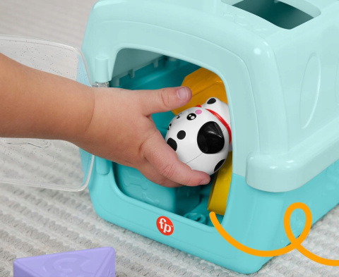 Fisher Price Sorter Transporter Klocki Zabawka dla Niemowląt 6m+ HTW93 Fisher Price Sorter Transporter Klocki Zabawka dla Niemowląt 6m+ HTW93