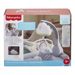 Fisher Price Karuzelka Chmurkowa Tęcza Uspokajacz HBP40