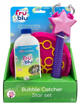 Fru Blu Bańki Mydlane Zestaw Łapacz Baniek Gwiazdka + Plyn 400ml