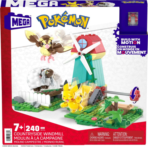 Mega Construx Pokemon Wiejski Wiatrak Pikachu Pidgey 240el. HKT21 Mega Construx Pokemon Wiejski Wiatrak Pikachu Pidgey 240el. HKT21
