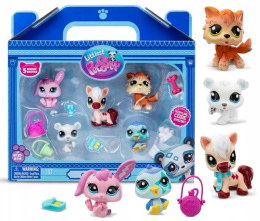 Littlest Pet Shop Zestaw Winter Besties 5 Figurek #110-114 LPS00573