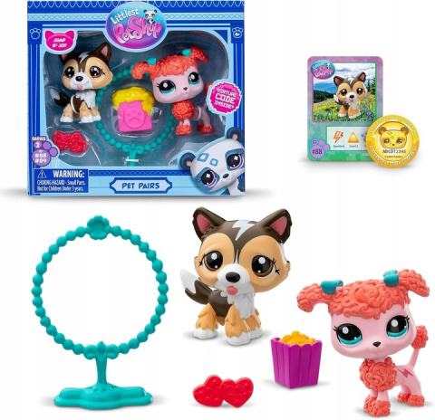 Littlest Pet Shop Zestaw 2-pak Radosne Pieski #88 #89 LPS00620