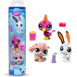 Littlest Pet Shop Zestaw Trios Tuba Park Pets 3-pak 2 Seria LPS00621