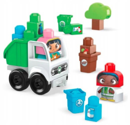 Mega Bloks Zestaw Green Town Eko Śmieciarka 19el. HDL06