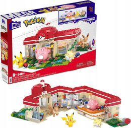 Mega Construx Pokemon Zestaw Leśne Centrum Pokemonów 648el. HNT93