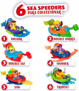 Piratix Seria 2 Shark Treasure Box Sea Speeder Morski Śmigacz 1 szt
