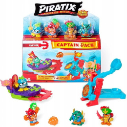 Piratix Seria 2 Shark Treasure Zestaw Captain Pack Anchor