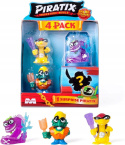 Piratix Seria 2 Zestaw 4-pack Shark Treasure 4 Figurki