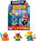 Piratix Seria 2 Zestaw 4-pack Shark Treasure 4 Figurki