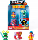 Piratix Seria 2 Zestaw 4-pack Shark Treasure 4 Figurki