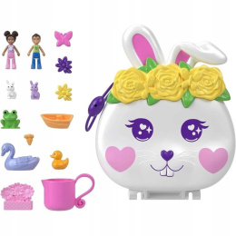 Polly Pocket Zestaw Kompaktowy Kwiatowy Ogród Królika HKV36