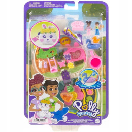 Polly Pocket Zestaw Kompaktowy Kwiatowy Ogród Królika HKV36