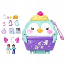 Polly Pocket Zestaw Kompaktowy Śnieżny Pingwinek HRD34