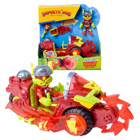 Super Zings Things Zestaw Combat Vehicle Pojazd Bojowy Speed Fury