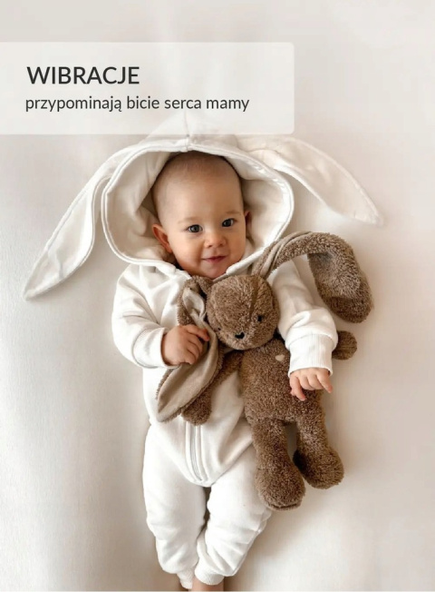 Szumisie Szumiś Królik Beż Lampka 5w1 Przytulanka Czujnik Snu Szumisie Szumiś Królik Beż Lampka 5w1 Przytulanka Czujnik Snu