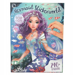 TOP MODEL Zestaw StickerWorld Mermaid Syrenki 240 Naklejek 13395