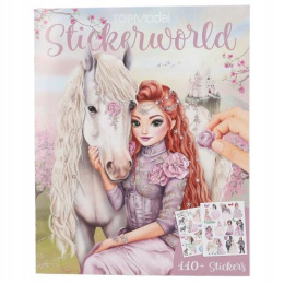 TOP MODEL Zestaw StickerWorld Viva Violet 110 Naklejek 13443
