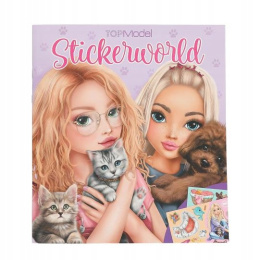 TOP MODEL Zestaw StickerWorld Kitty and Doggy Naklejki 13571