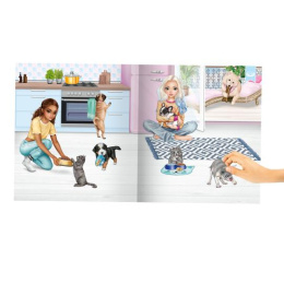 TOP MODEL Zestaw StickerWorld Kitty and Doggy Naklejki 13571