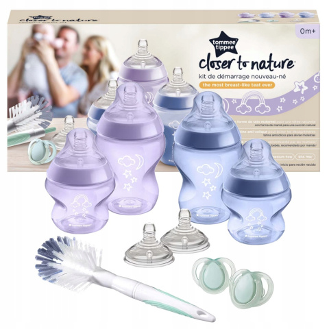 Tommee Tippee Zestaw Startowy Dla Noworodka Różowy 227393