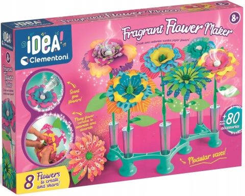 Clementoni Zestaw Kreatywny Laboratorium Kwiatów 18216