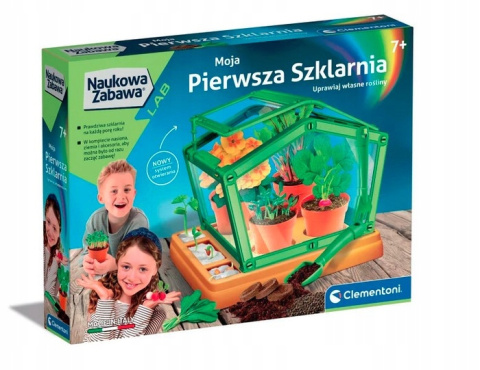Clementoni Zestaw Naukowa Zabawa Moja Pierwsza Szklarnia 50861 Clementoni Zestaw Naukowa Zabawa Moja Pierwsza Szklarnia 50861