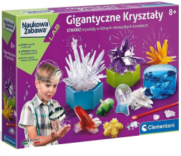 Clementoni Zestaw Kreatywny Nauka Zabawa Gigantyczne Kryształy 50106