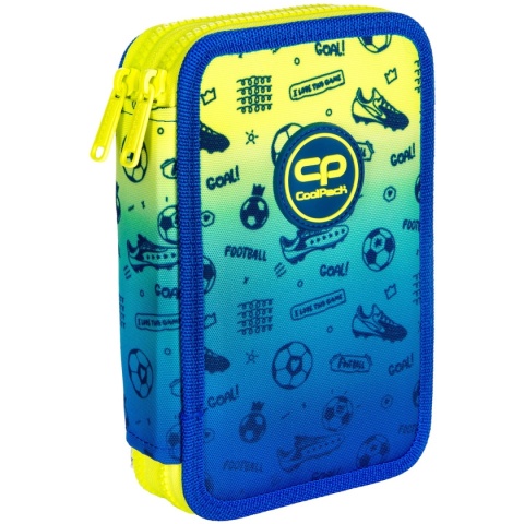 Coolpack Piórnik Dwukomorowy Wyposażeniem Jumper 2 Football F066339