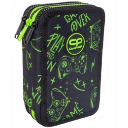 Coolpack Piórnik Trzykomorowy z Wyposażeniem Jumper 3 Game Night F067711
