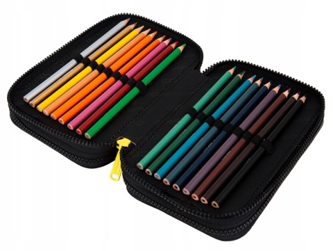 Coolpack Piórnik Trzykomorowy z Wyposażeniem Jumper 3 Goal Time F067701