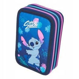 Coolpack Piórnik Trzykomorowy z Wyposażeniem Jumper 3 Disney Stitch