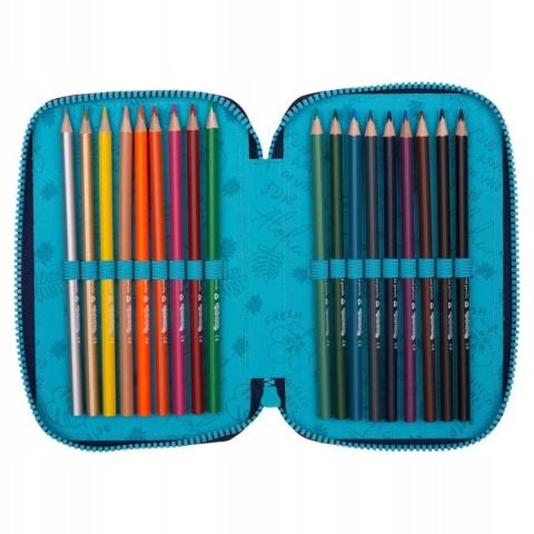 Coolpack Piórnik Trzykomorowy z Wyposażeniem Jumper 3 Disney Stitch