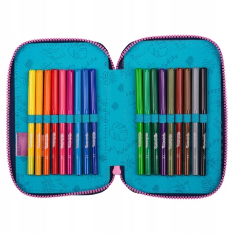 Coolpack Piórnik Trzykomorowy z Wyposażeniem Jumper 3 Disney Stitch