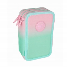 Coolpack Piórnik Trzykomorowy z Wyposażeniem Jumper 3 StrawBerry F067754