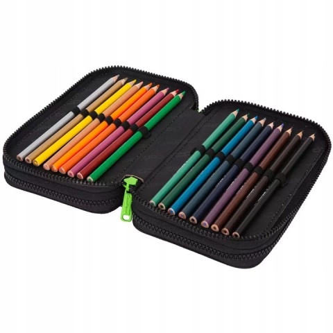 Coolpack Piórnik Trzykomorowy z Wyposażeniem Jumper 3 Game Over F06767