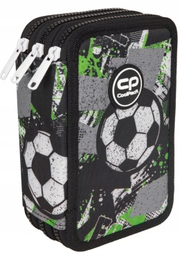 Coolpack Piórnik Trzykomorowy z Wyposażeniem Jumper 3 Lets Gol F067674