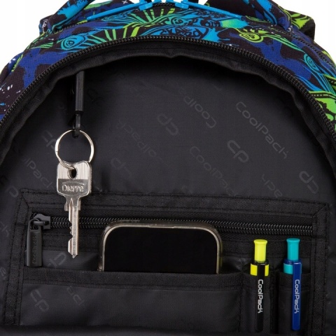 Coolpack Plecak Dwukomorowy dla Klas 1-3 Jerry Skate Night F029930