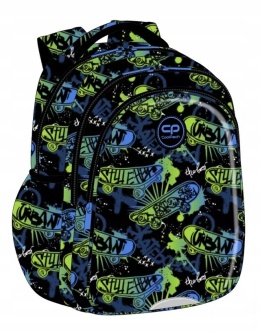 Coolpack Plecak Dwukomorowy dla Klas 1-3 Jerry Skate Night F029930