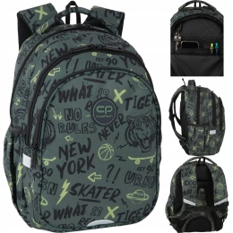 Coolpack Plecak Dwukomorowy dla Klas 1-3 Jerry Tiger F029931