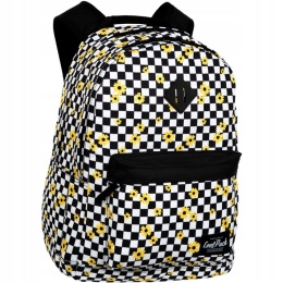 Coolpack Plecak Młodzieżowy Dwukomorowy Scout Chess Flow F096745