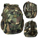 Coolpack Plecak Młodzieżowy Szkolny Factor Hedge Moro Wojskowy F002731