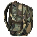 Coolpack Plecak Młodzieżowy Szkolny Factor Hedge Moro Wojskowy F002731