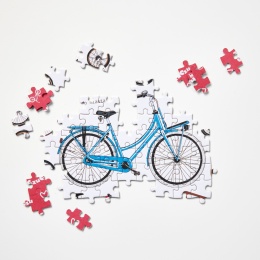 CzuCzu Puzzlove Puzzle Rodzinne Rowery 1000 elementów 93662
