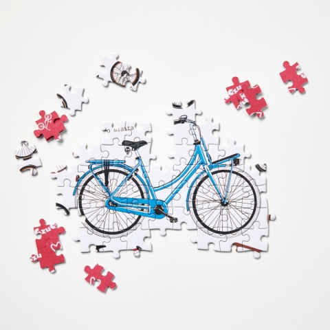 CzuCzu Puzzlove Puzzle Rodzinne Rowery 1000 elementów 93662 CzuCzu Puzzlove Puzzle Rodzinne Rowery 1000 elementów 93662