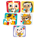 CzuCzu Puzzle Do Pary Zajączek i Przyjaciele 24m+ 92979